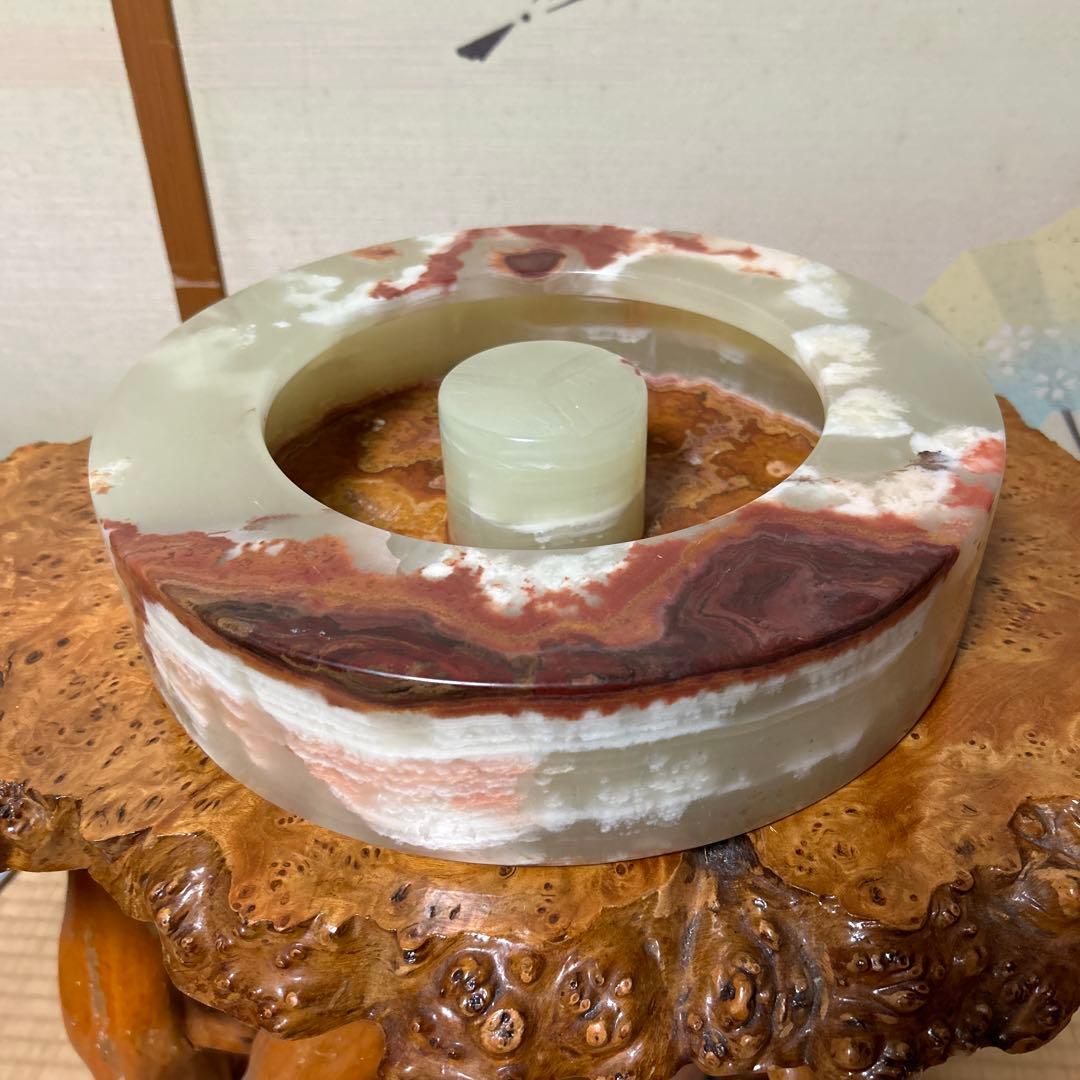 オニキス特大灰皿