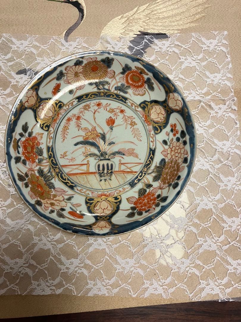 古伊万里　色絵大皿