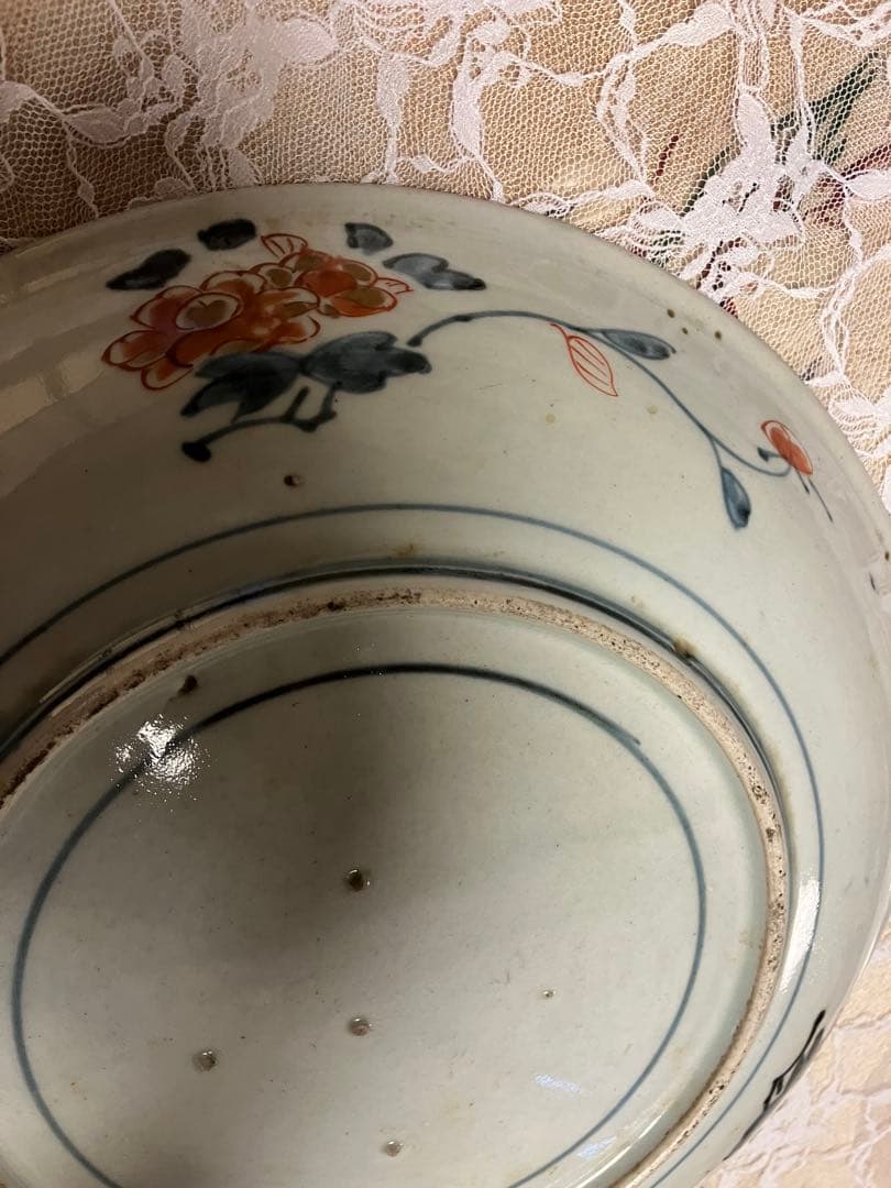 古伊万里　色絵大皿