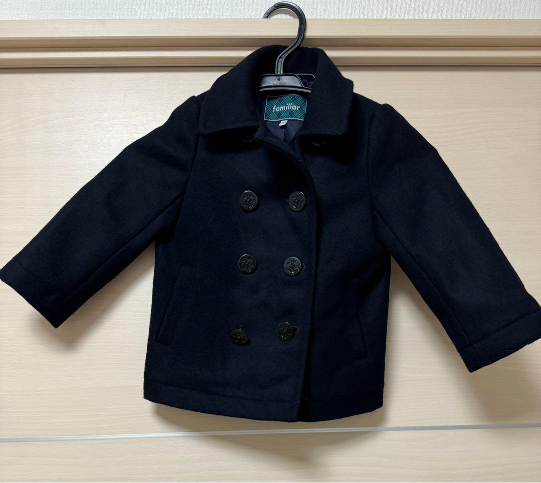 familiar ファミリア　ピーコート100cm男の子