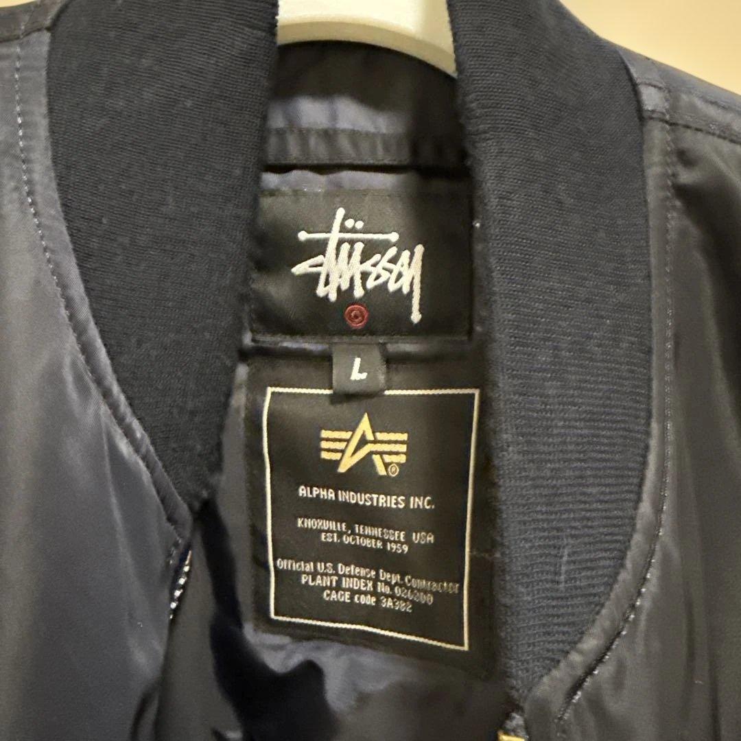 Stussy 25周年MA-1 alpha fragment