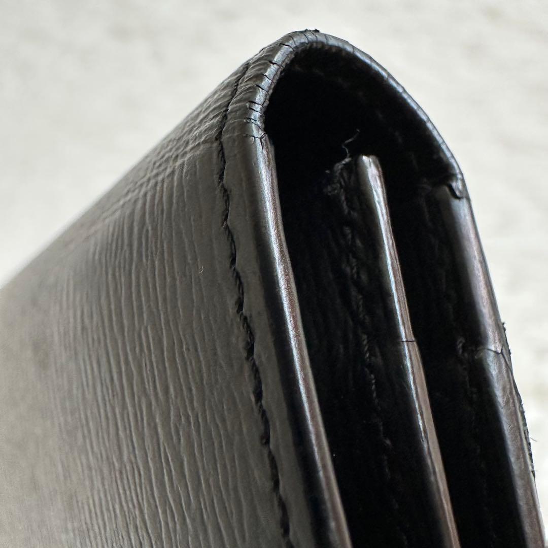 良品✨ モンブラン 財布 長財布 札入れ 小銭入れ ロングウォレット 黒 レザー