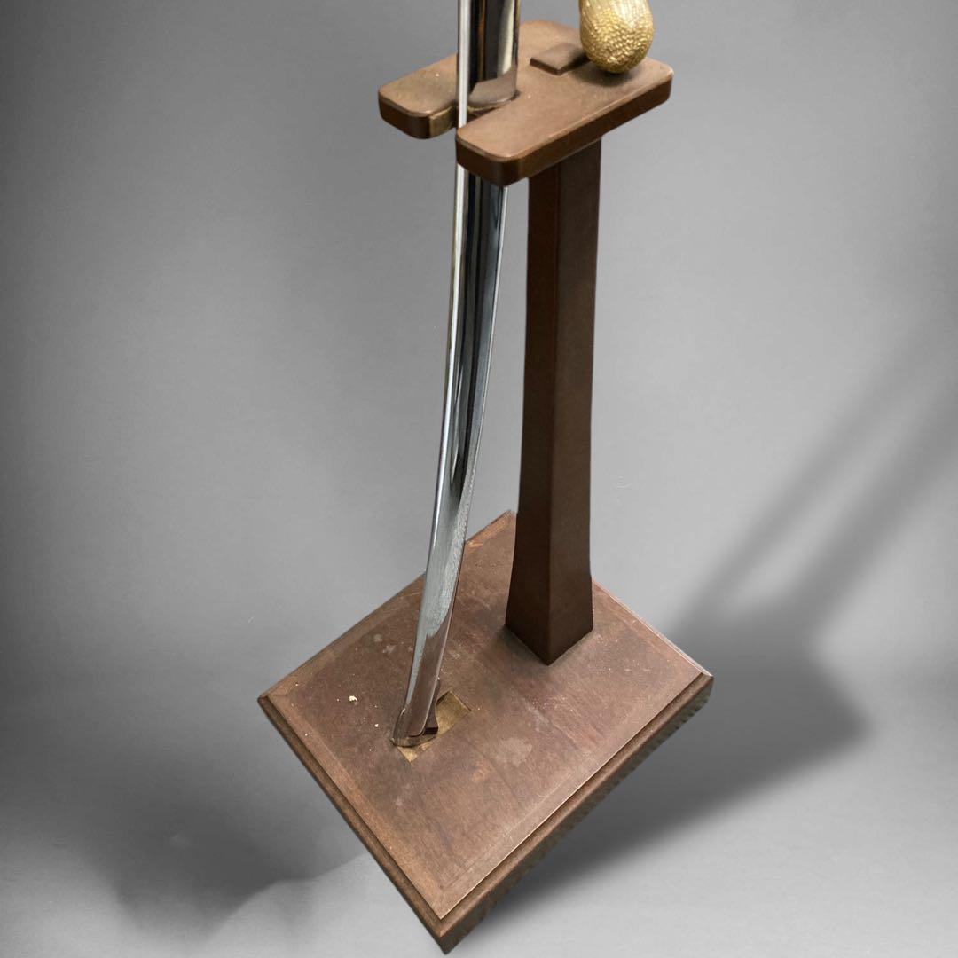 第二次世界大戦 日本軍 指揮刀 骨董 刀台 模擬刀 セット