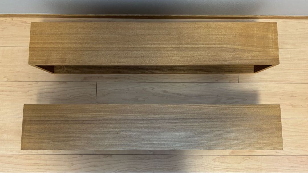 無印良品　壁に付けられる家具　88cm 2個セット