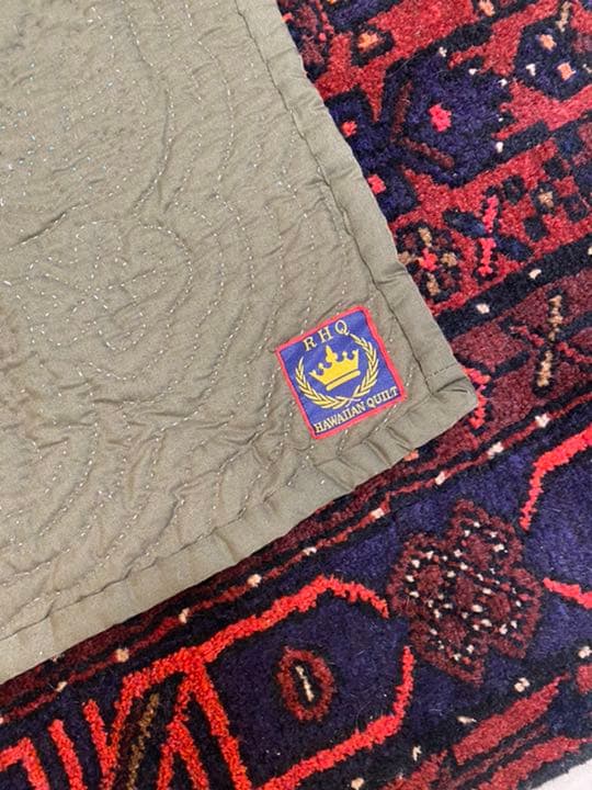 ハワイ　ハワイアンキルト　ロイヤルハワイアンホテル　タペストリー