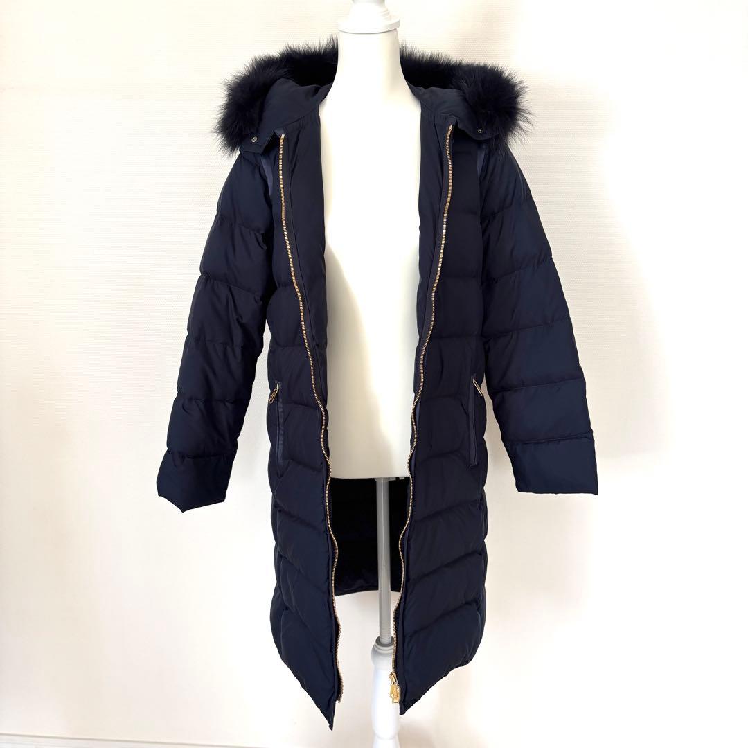 フォロー割引済み/MACKINTOSH ANNAN ファー付 ロングダウンコート