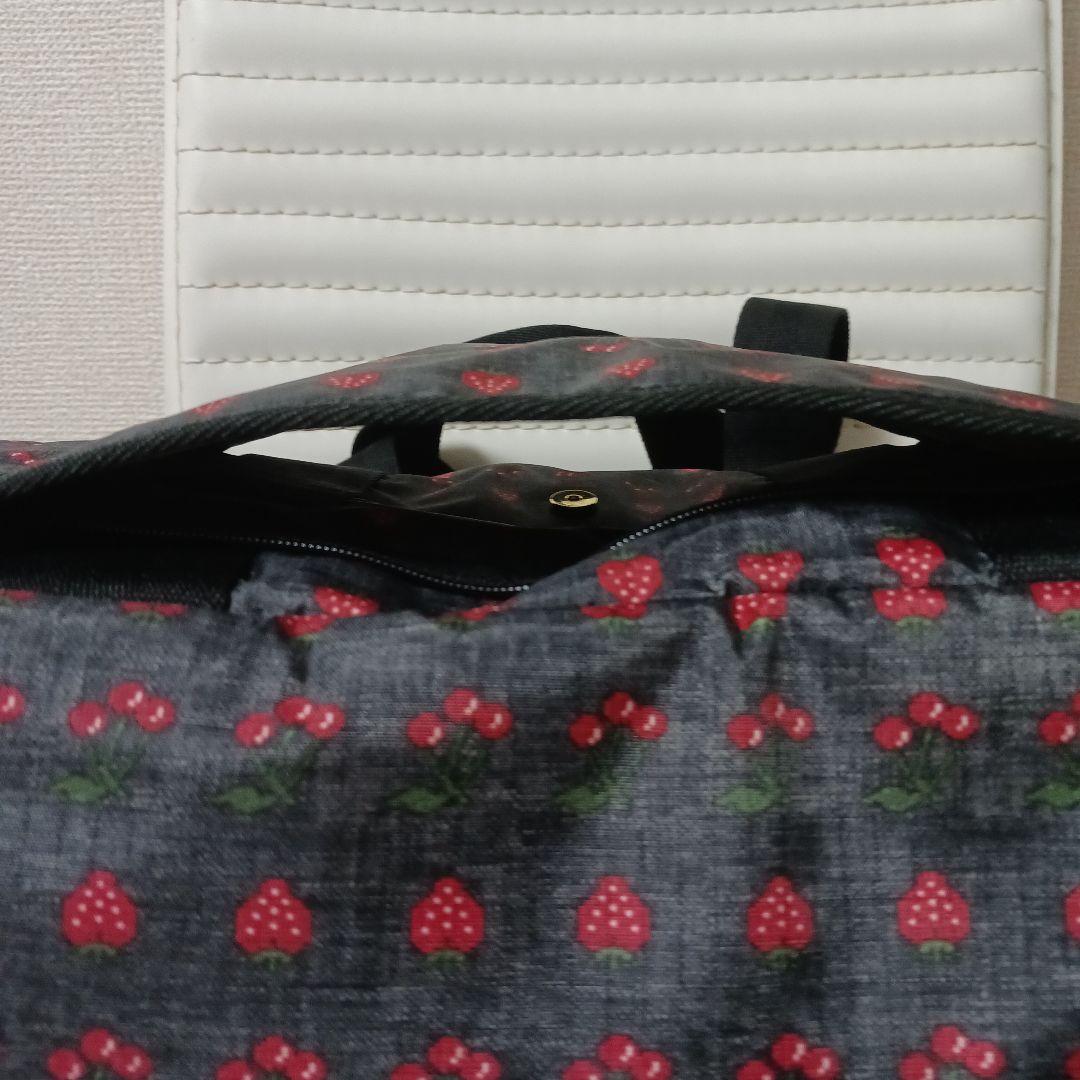 2669　レスポートサック　ボストンバッグ　ストロベリー　チェリー　未使用