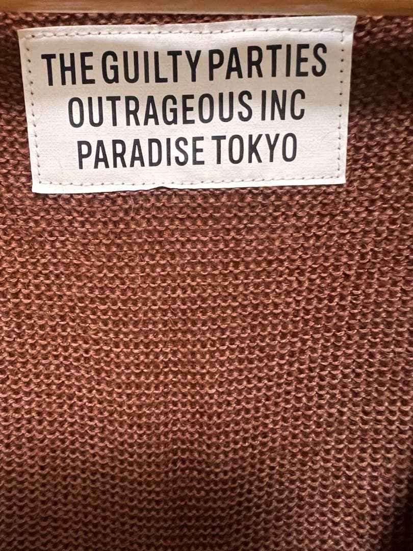 ハ*ク様 wackomaria ワコマリア MOHAIR CARDIGAN 野村