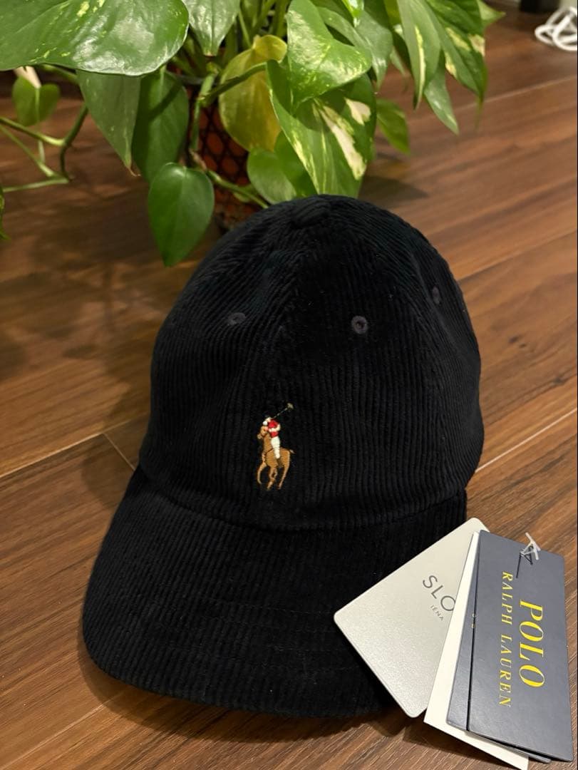 新品⭐︎POLO ポロラルフ ローレン コーデュロイキャップ
