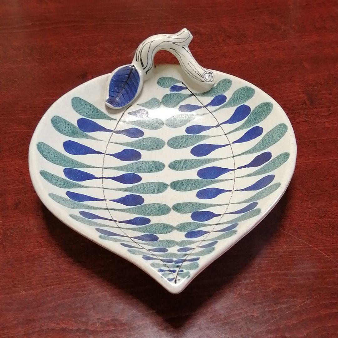 『グスタフスベリ/スティグ・リンドベリ　ファイアンスプレート』