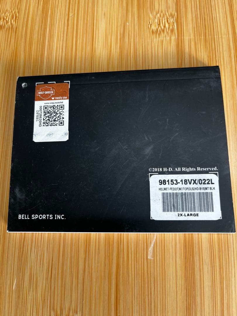 値引き最後です！新品未使用ハーレーダビッドソンフルフェイスヘルメット