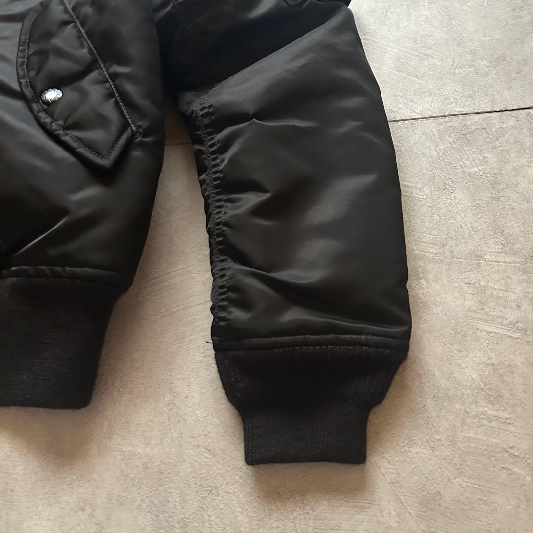 ジャケット・アウター archive avirex ma-1 flight jacket black