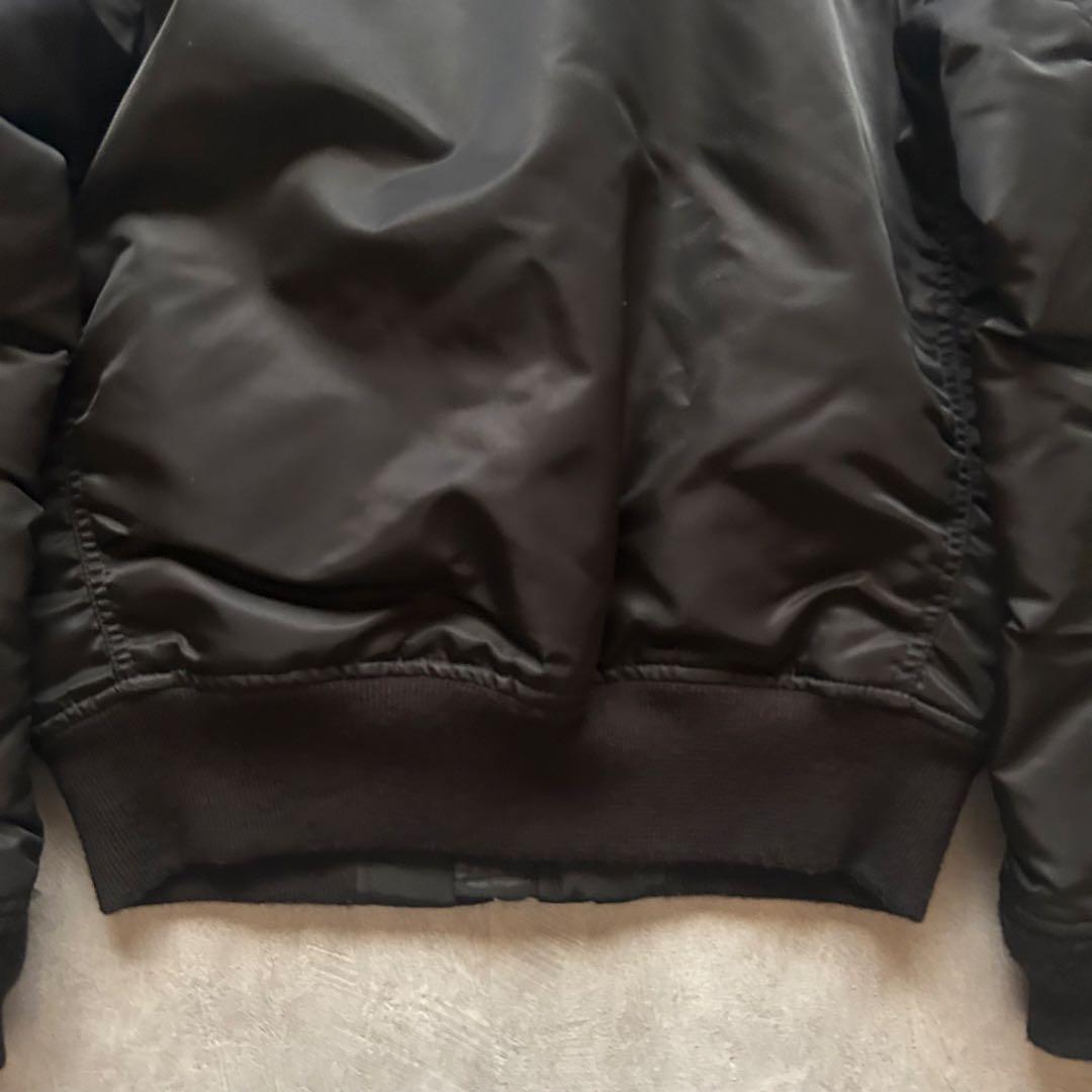 ジャケット・アウター archive avirex ma-1 flight jacket black