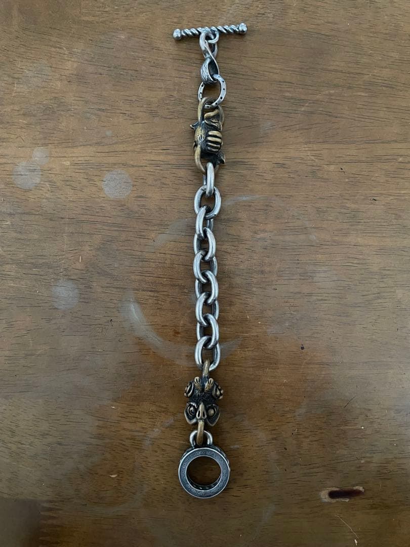 Galcia ブレスレット シルバー ブラス 925