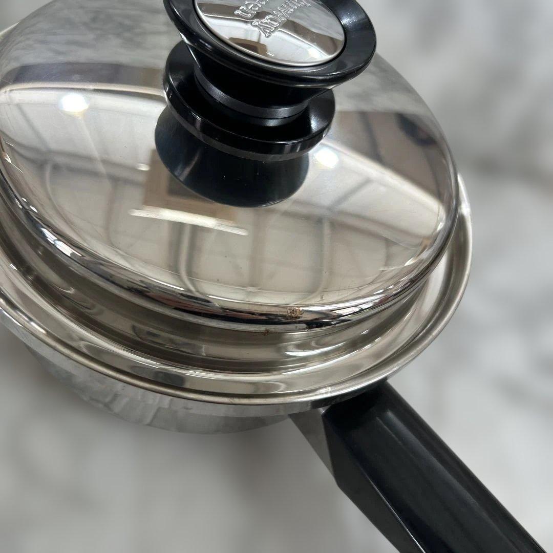 Amway アムウェイ クィーン ステンレススチール 小ソースパン/中フライパン