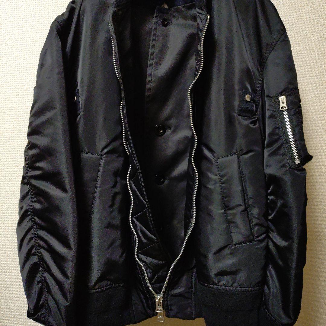 sacai 21AW MA-1ボンバージャケット
