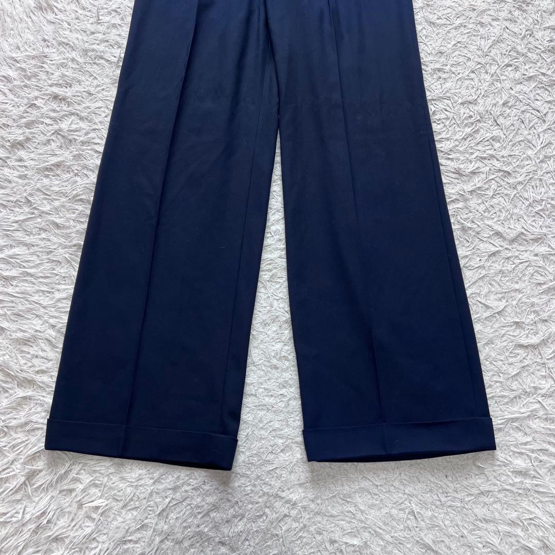 ラルフローレン セットアップスーツ テーラードジャケット ダブル ネイビー L