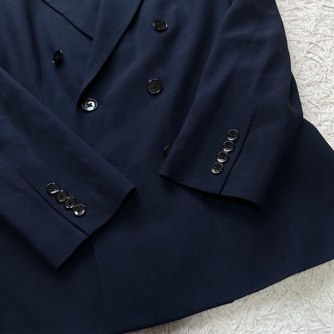 ラルフローレン セットアップスーツ テーラードジャケット ダブル ネイビー L