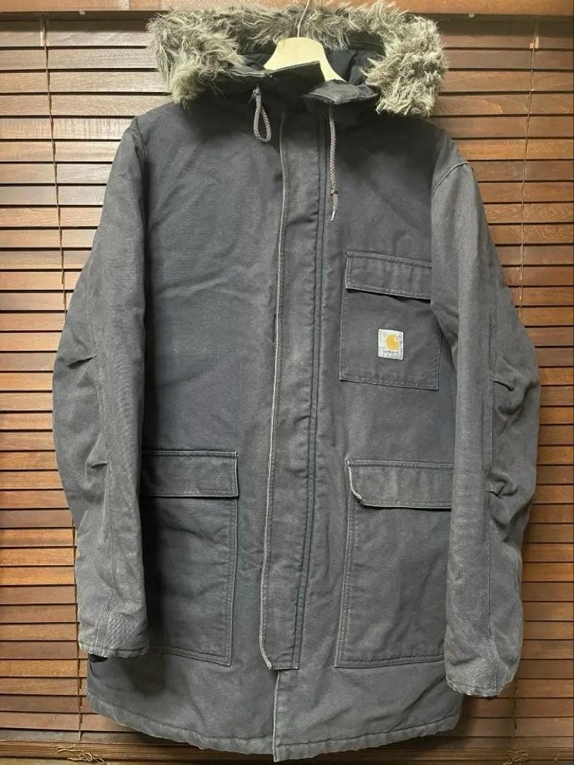 ★ Carhartt SIBERIAN PARKA カーハート L ネイビー ★