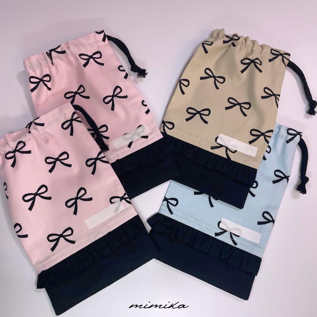 mayu【体操着袋/給食袋/道具入れ/ランチョンなど】ハンドメイドオーダー