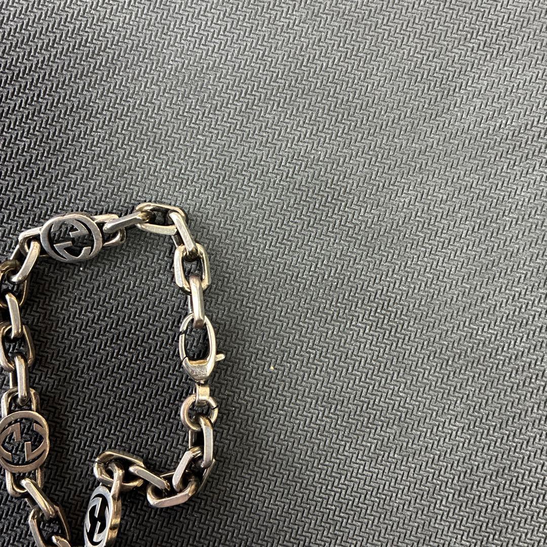 GUCCI インターロッキング ブレスレット シルバー925 グッチ 値下げ不可
