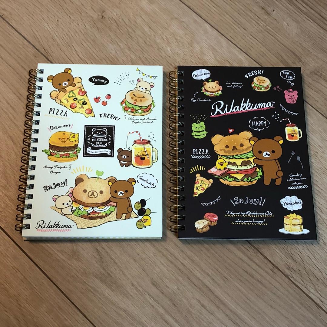 ★新品★リラックマ  リングノート  ２種セット  リラックマデリ