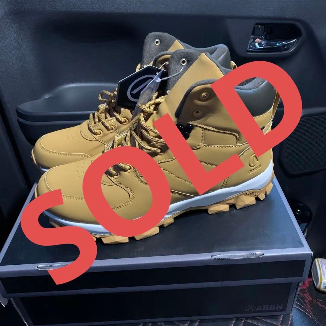 エアボーンスノーブーツ27cmキャメル新品未使用品ナイキマノアブーツ好きな方にも