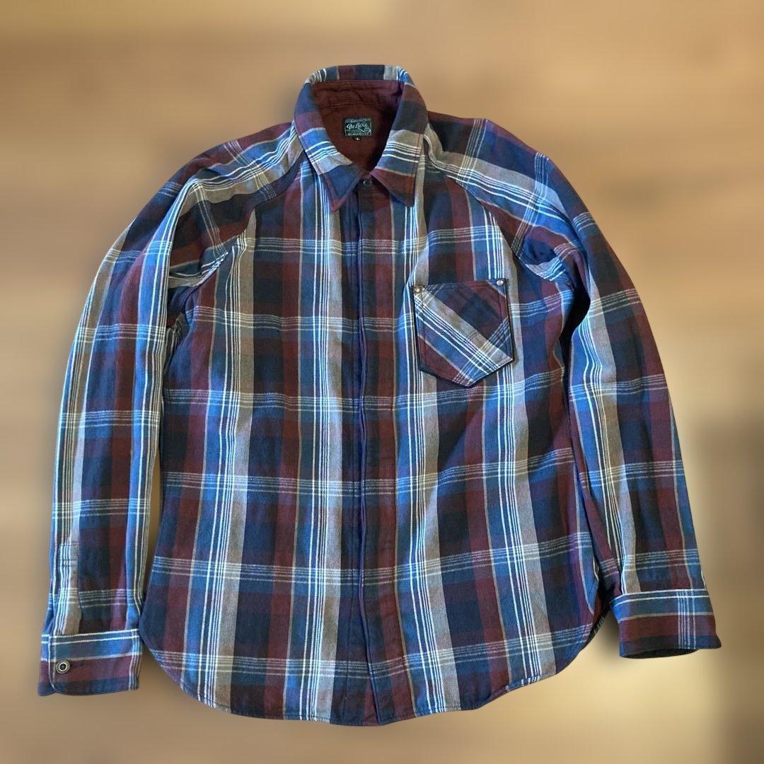 デラックスウエア　ネルシャツ　7649 XLサイズ 美品