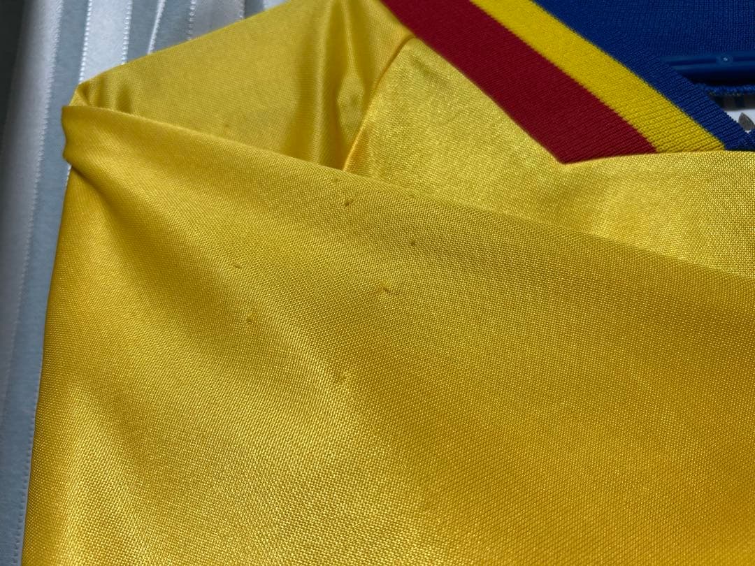 ルーマニア代表ユニフォーム　10ゲオルゲ・ハジ　94年W杯頃　Lサイズ