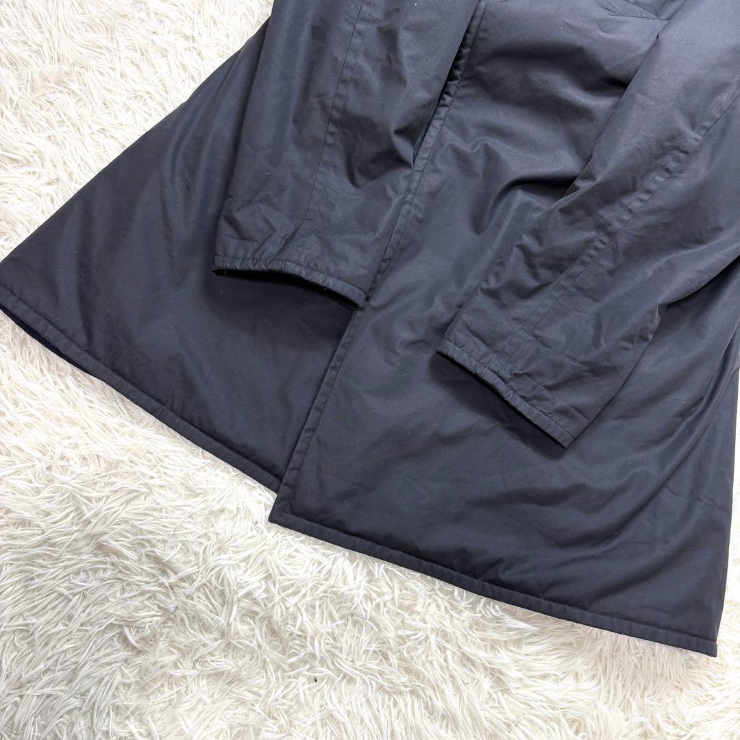 【美品】comoli タイロッケンコート 15AW ネイビー ウールナッピング