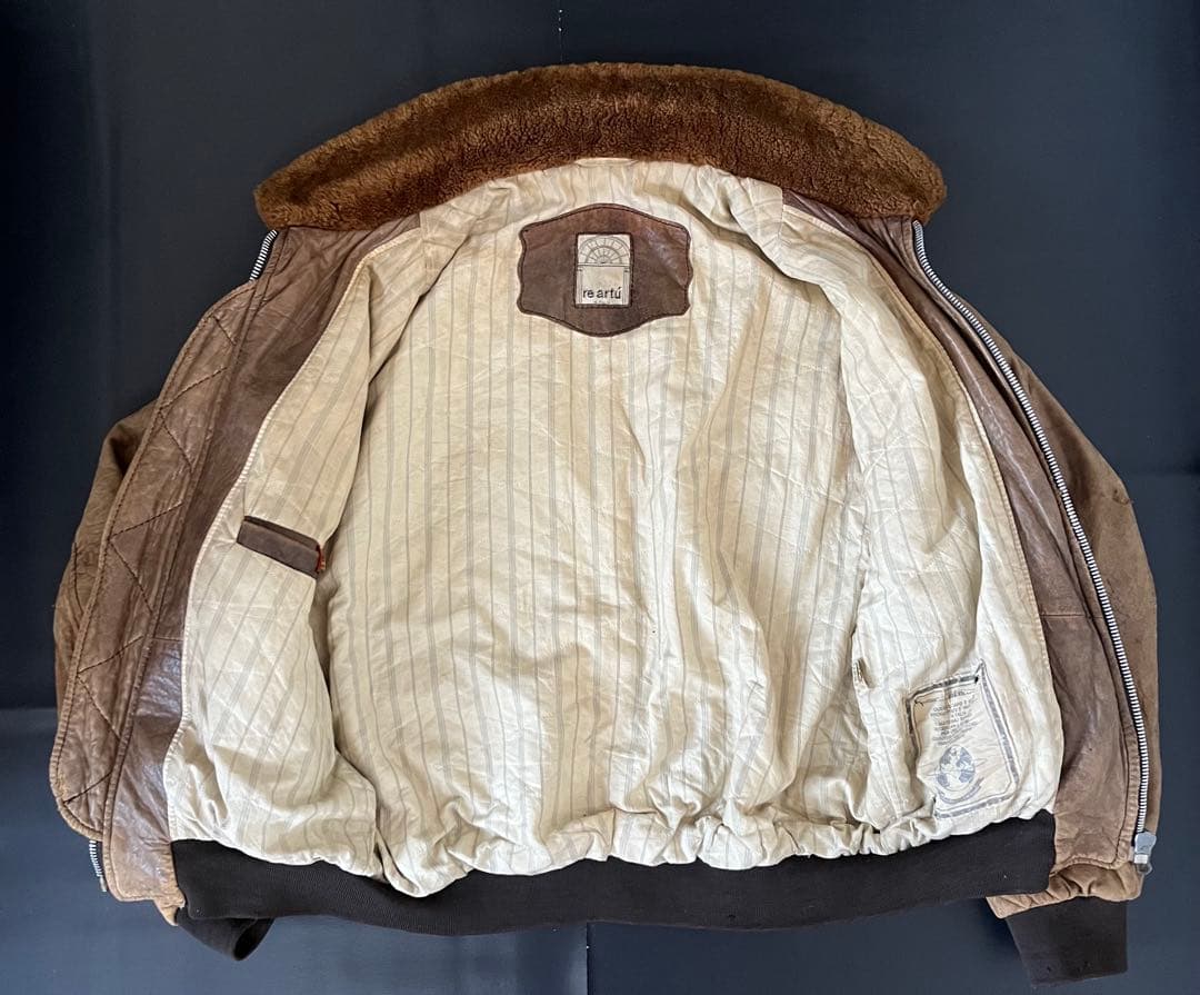 G-1ジャケット トップガン 本革レザー イタリア製