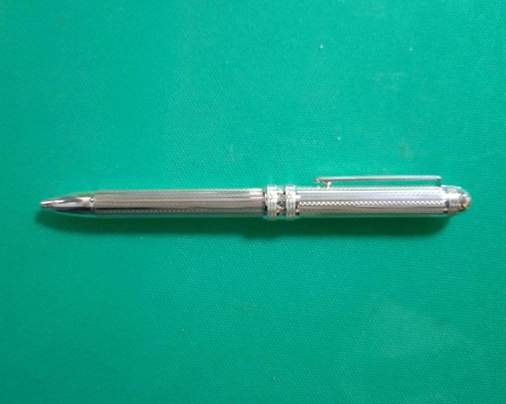 プラチナ万年筆 複合筆記具 ダブルアクション スターリングシルバー アミシマ
