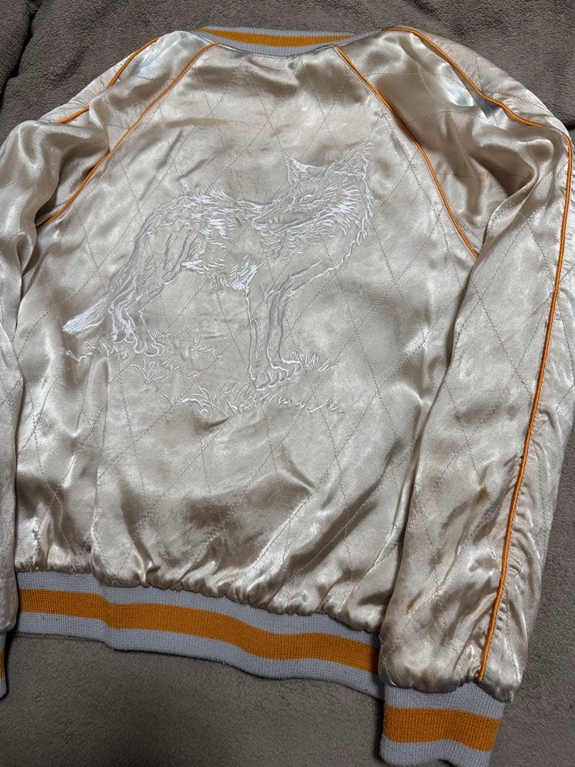 ２面用 別珍 DENIME ワシ 日本限定 スカジャン vintage