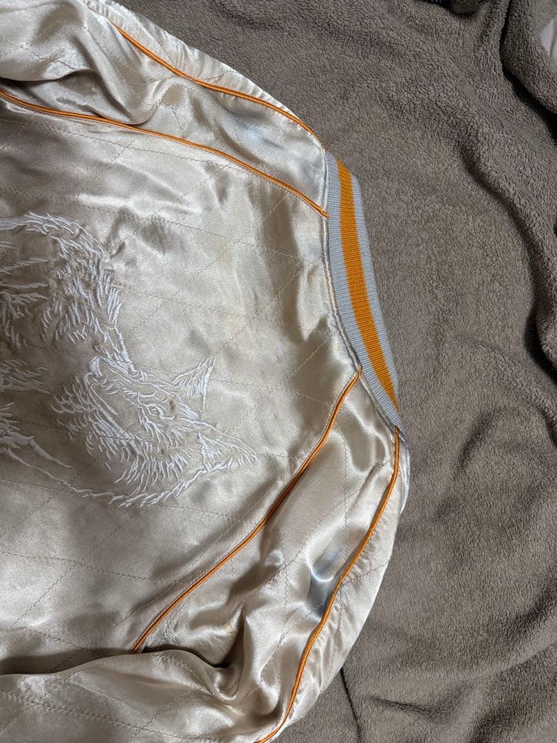 ２面用 別珍 DENIME ワシ 日本限定 スカジャン vintage