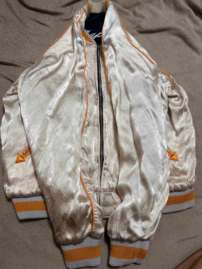 ２面用 別珍 DENIME ワシ 日本限定 スカジャン vintage