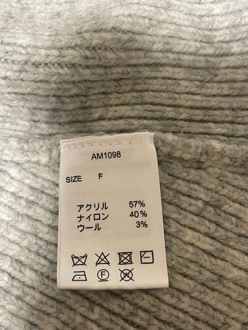 ワンピース Andmary Wendy flare mini dress gray