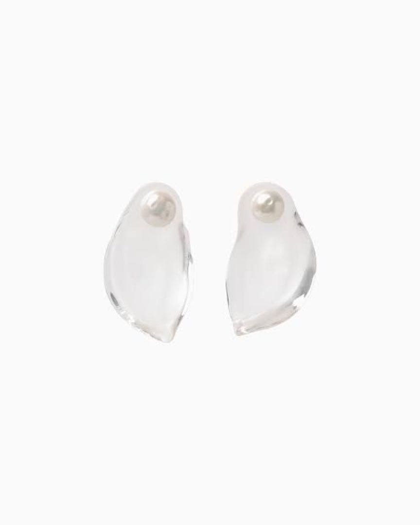 アクセサリー Organic motif Glass Earrings