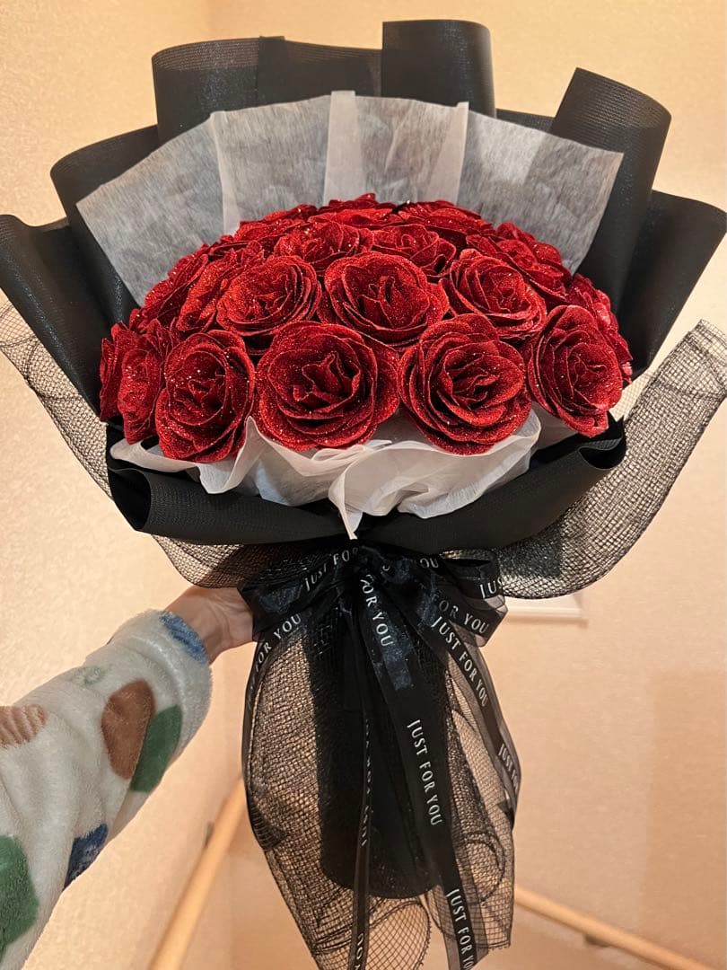 ソープフラワー薔薇 お誕生日 ・記念日 プレゼント 花束　x2