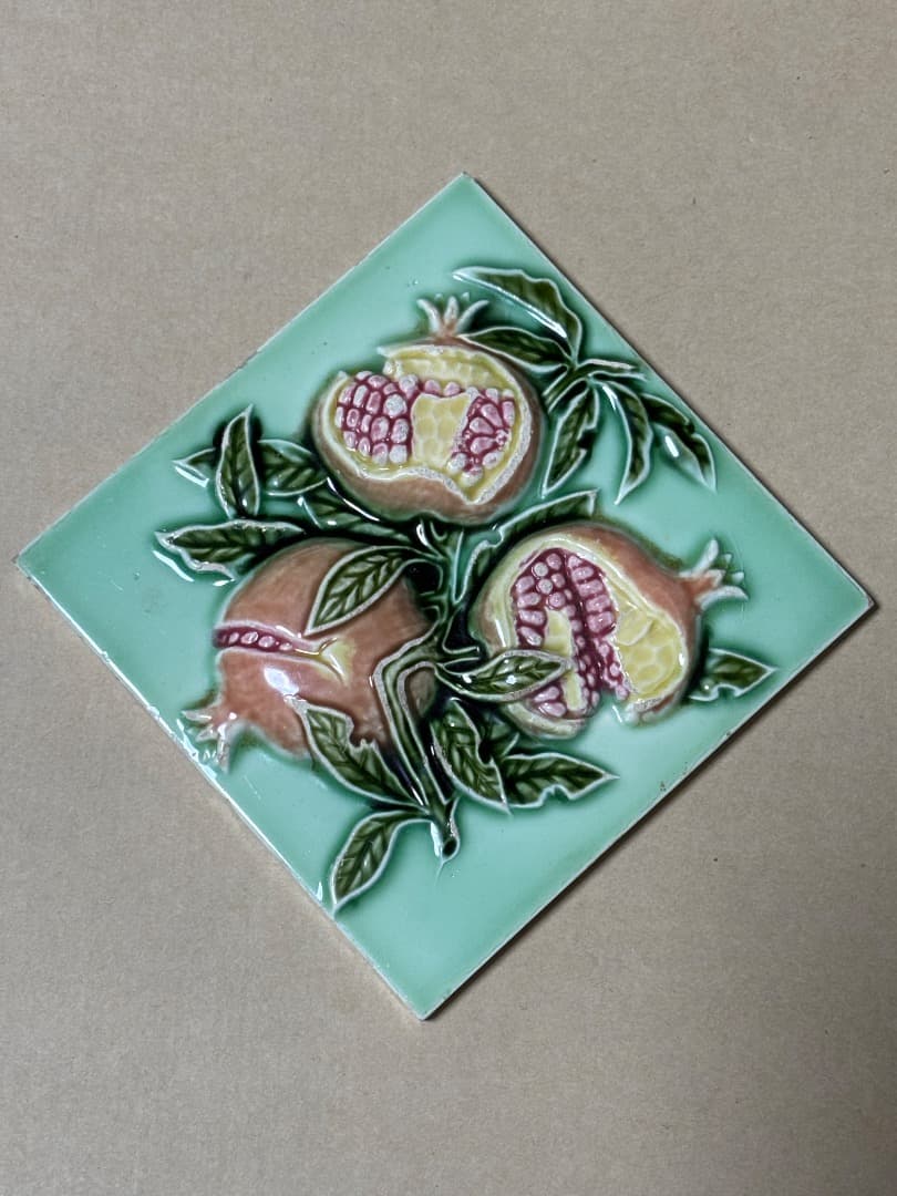 マジョリカタイル　台湾アンティーク鑑定旅