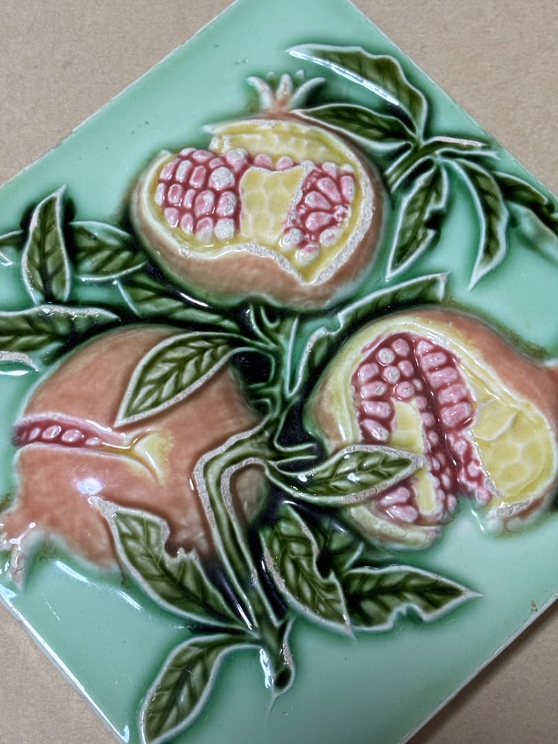 マジョリカタイル　台湾アンティーク鑑定旅