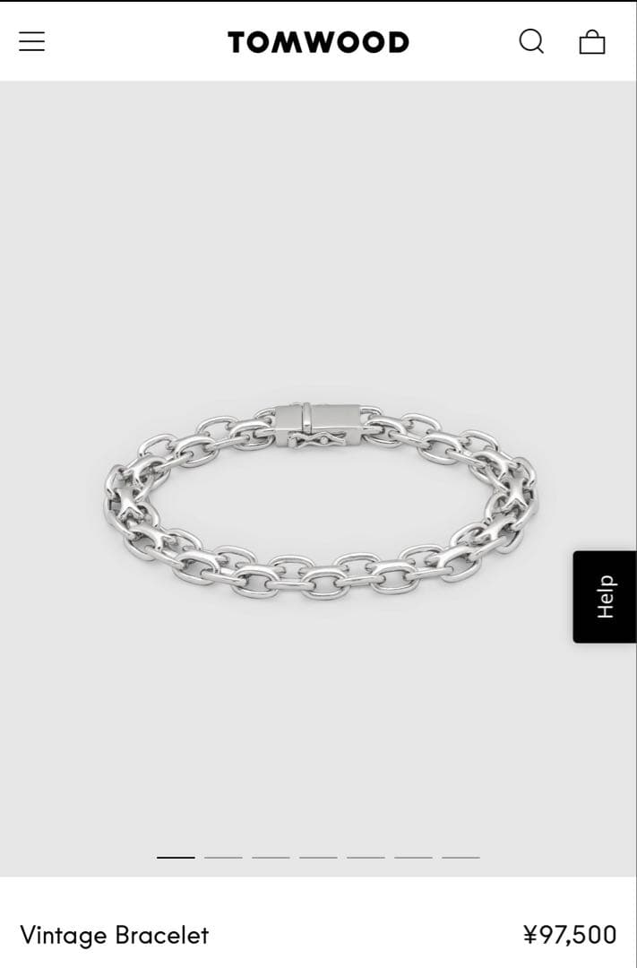 【即日発送】tomwood vintage bracelet 7.0inch