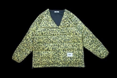 WAX　Reversible nyron cardigan ブラック