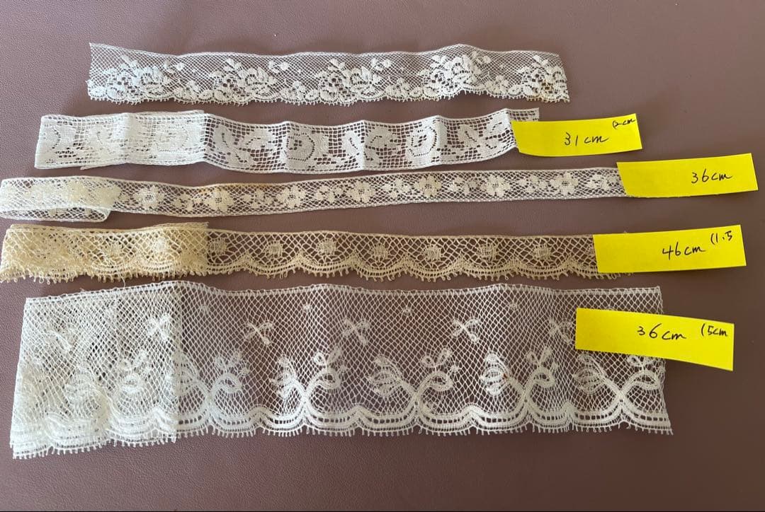 アンティークレースレースセット 13種類