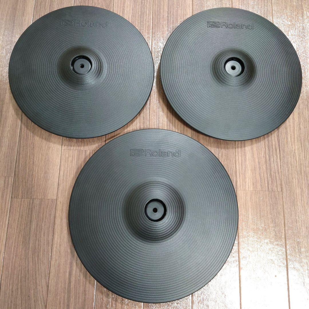 Roland CY-13R ライド CY-12C × 2 クラッシュ