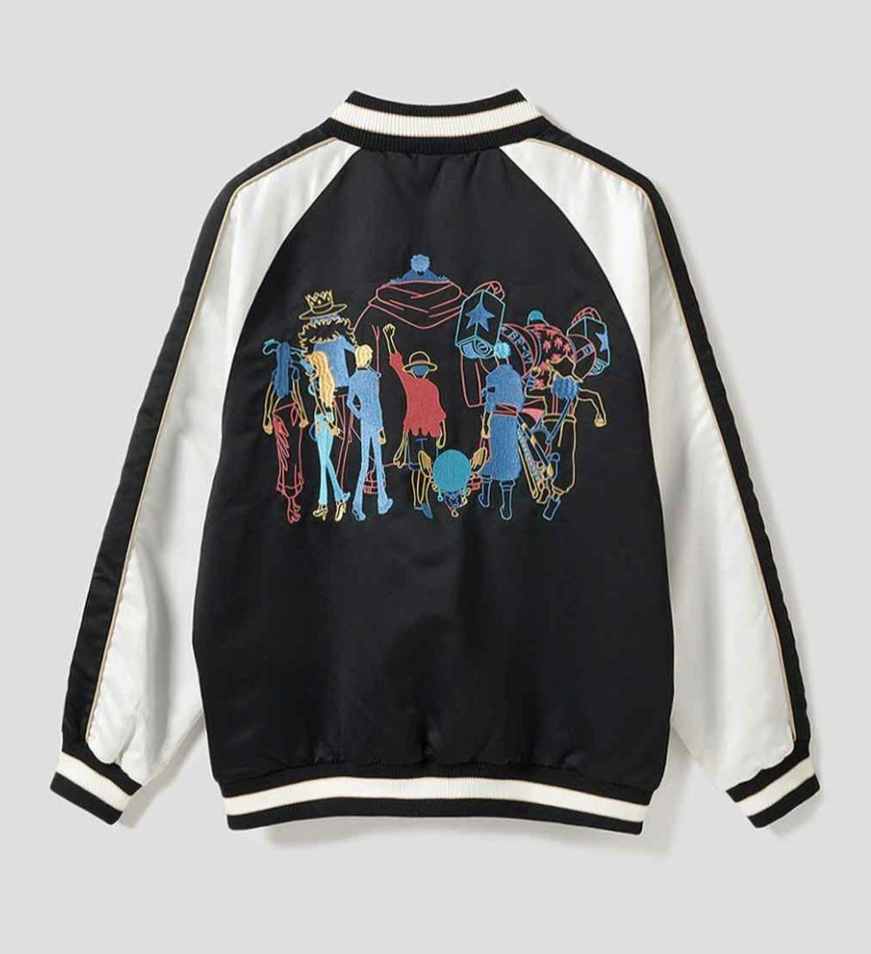 新品未使用　グラニフ　ワンピース　ONE PIECE スカジャン　Ｌサイズ