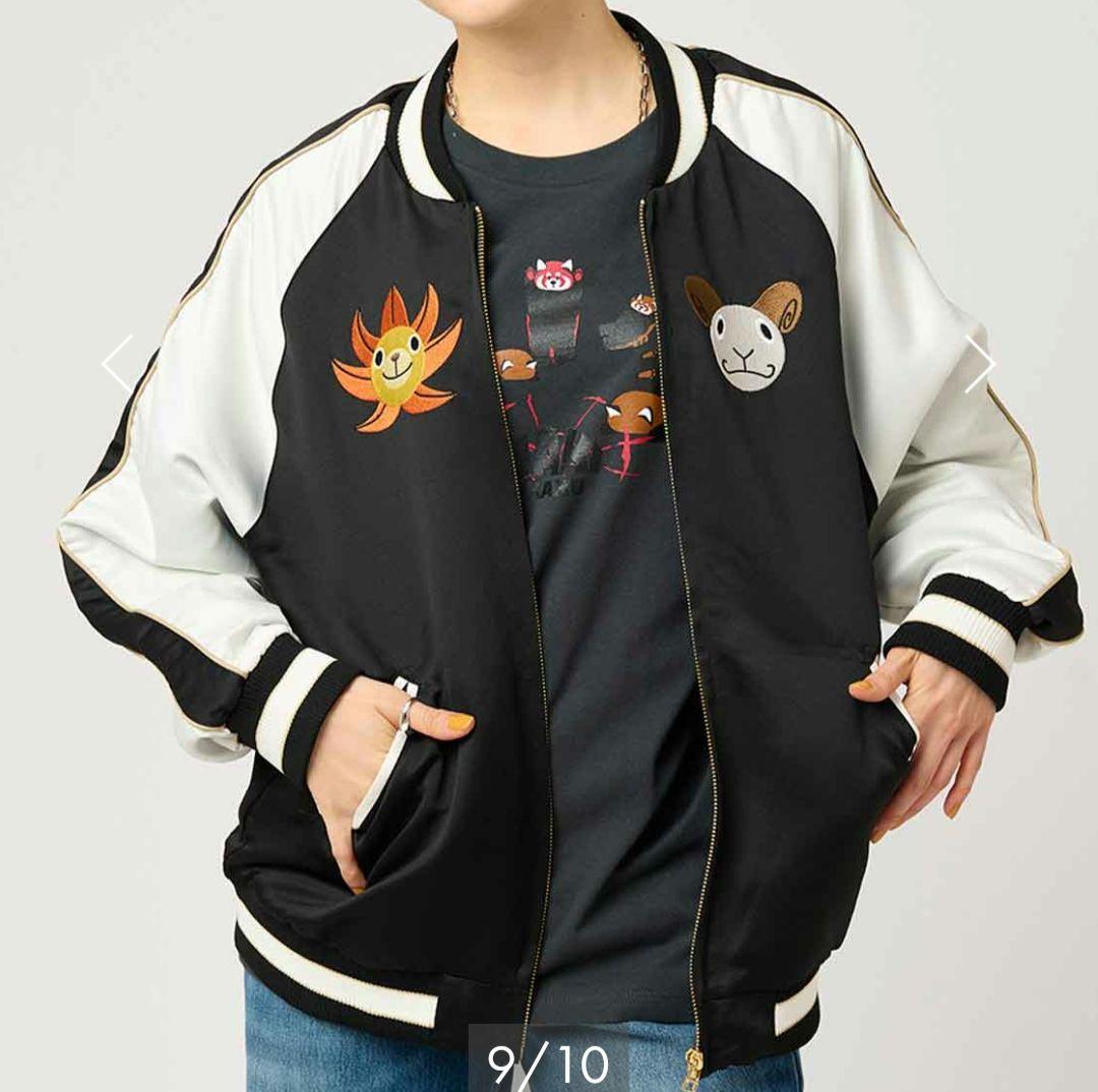 新品未使用　グラニフ　ワンピース　ONE PIECE スカジャン　Ｌサイズ