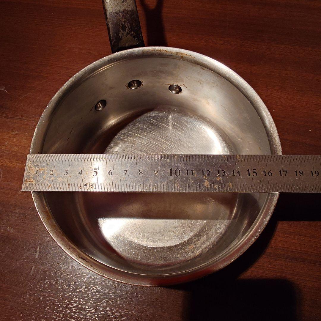 BOURGEAT 16 銅鍋　深型　片手鍋　直径約17cm　フランス　プロ