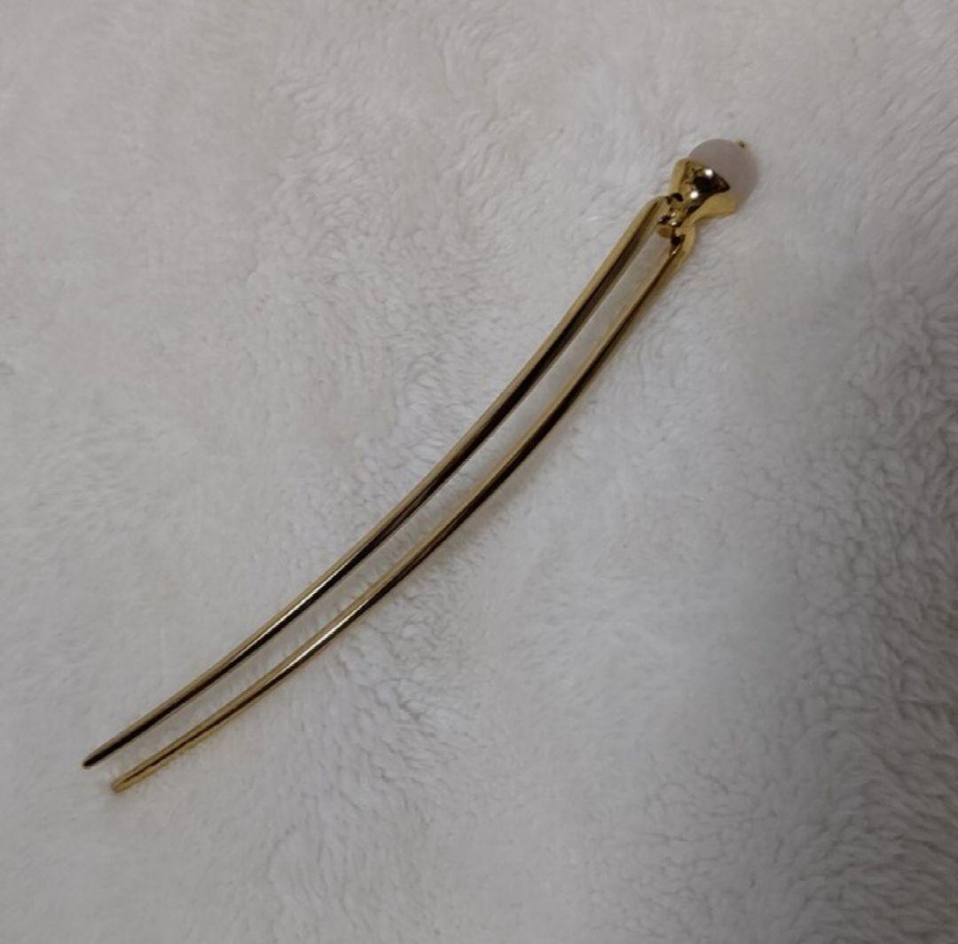 コレットマルーフ colette malouf ローズクォーツ ヘアピン