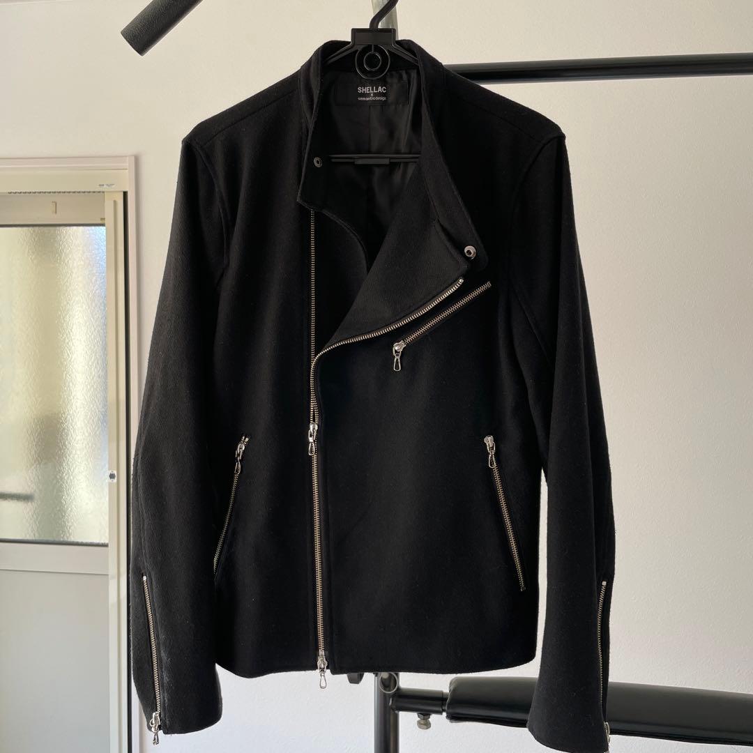 ★超希少★ シェラック×セマンティックデザイン　ライダースジャケット