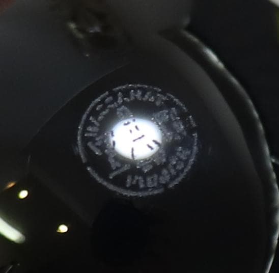 バカラ レアカラー イースターエッグ ブラッククリスタル ヴィンテージ 黒 卵型